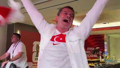 Cüneyt Özdemir'in gol heyecanı...