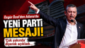 Özgür Özel'den Adana'da yeni parti mesajı! 'Çok yakında' diyerek açıkladı…