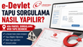 E-DEVLET TAPU SORGULAMA 2026: e-Devlet Tapu Sorgulama Nasıl Yapılır? Ada Parsel ve Web Tapu Rehberi
