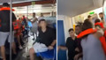 Batan gemideki son anlar ortaya çıktı! Çığlık çığlığa kaçış