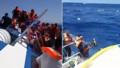 Girne açıklarında alabora olan gemiden dehşet verici görüntüler: Batıyoruz...