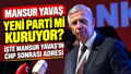 Mansur Yavaş yeni parti mi kuruyor? CHP'den istifası sonrası yeni adresi hangi parti olacak?
