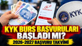 2026-2027 KYK burs başvuruları ne zaman? Başvuru takvimi belli oldu mu?
