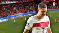 Merih Demiral boş kaleye atamadı!
