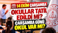 Tokat’ta bugün okullar tatil mi? 14 Ekim Çarşamba Tokat'ta bugün okullar var mı, yok mu?