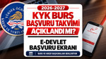 KYK burs başvuru takvimi açıklandı mı? 2026-2027 KYK burs ve kredi başvuruları ne zaman yapılacak?