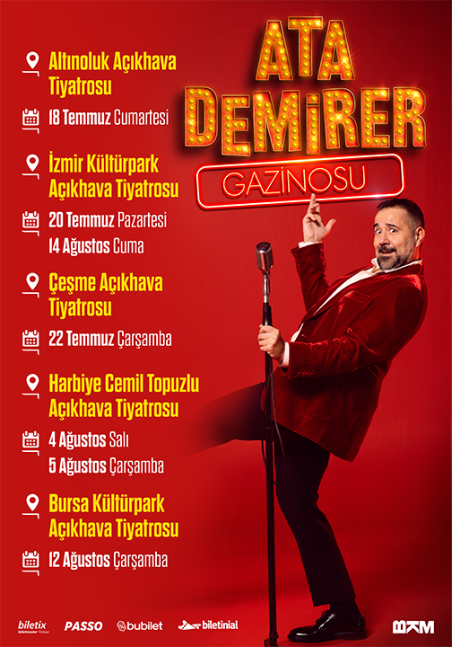 Ata Demirer Gazinosu yaz turnesi başlıyor - Resim : 1