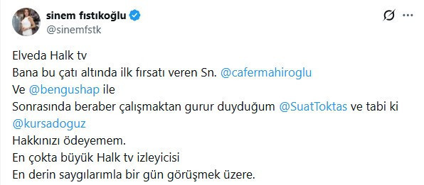 Halk TV ile yollarını ayırmıştı… Ünlü ekran yüzü hangi kanalla anlaştı? - Resim : 2