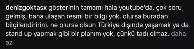 Deniz Göktaş'tan 