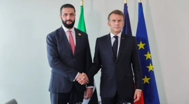 Şam'da Macron'un kaldığı otelin yakınında patlama - Resim : 2