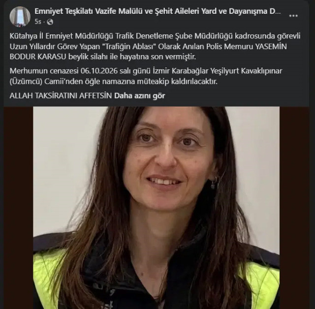 'Trafiğin ablası' hayatına son verdi - Resim : 1