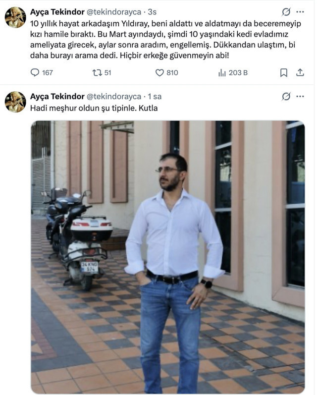 'Yıkılıyo Ayça' 10 yıllık sevgilisinin ihanetine uğradı! - Resim : 1