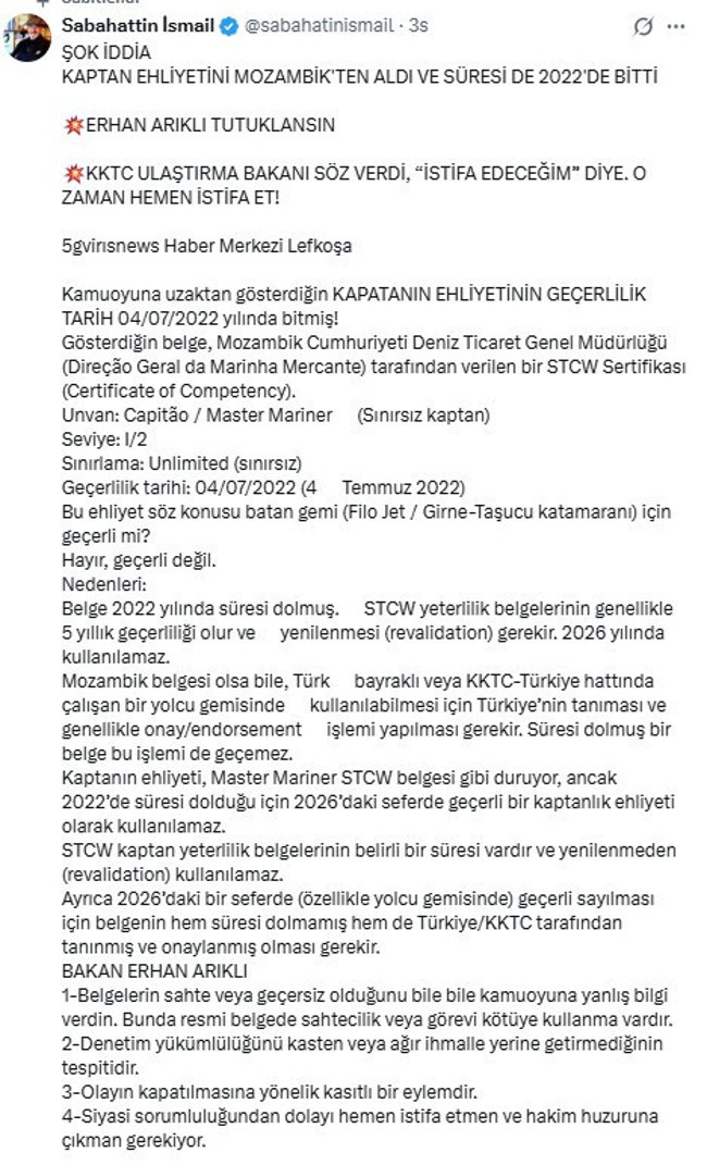 Filo Jet faciasında skandal iddia! Kaptanın belgesi geçersiz miydi? - Resim : 1