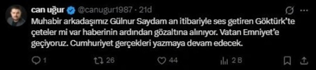 Cumhuriyet muhabiri Gülnur Saydam gözaltına alındı! 'Çete haberinin ardından' - Resim : 1