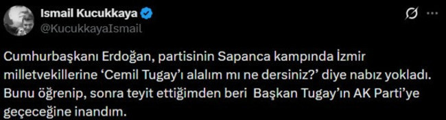 Cumhurbaşkanı Erdoğan Cemil Tugay'ı sormuş: "Ne dersiniz, alalım mı?" - Resim : 3