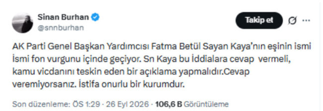 Fon krizinde AK Parti’ye uzanan iddia… AKP