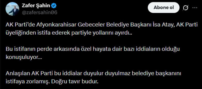AK Parti'de peş peşe istifa depremi! İl başkanı da görevini bıraktı - Resim : 2
