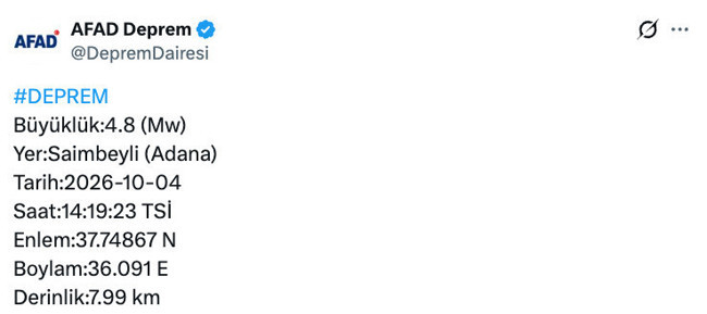 Peş peşe korkutan depremler! Çok sayıda şehirden hissedildi… - Resim : 1