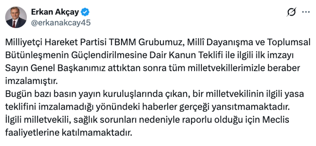 MHP'den ‘İzzet Ulvi Yönter’ açıklaması! ‘Çerçeve yasa’yı imzalamamıştı… - Resim : 2