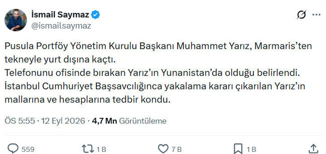 Finans dünyasında çifte şok! Pusula Başkanı için kaçış iddiası, Katılımevim Başkanı’na yasak - Resim : 1