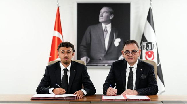 Beşiktaş'ın yeni yıldızı belli oldu! 4 yıllık sözleşme imzalandı - Resim : 1