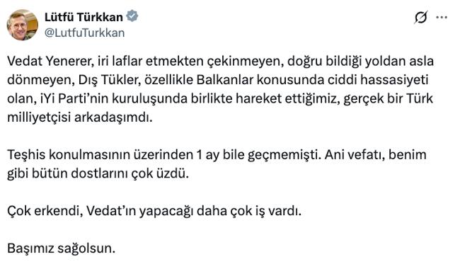 Gazeteci Vedat Yenerer&rsquo;den k&ouml;t&uuml; haber! - Resim : 1