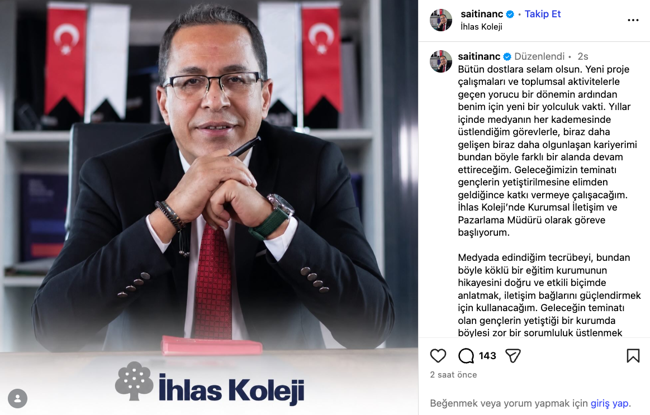 Erkan Kork'un ekibindeki isim İhlas'a geçti! Yeni görevi belli oldu… - Resim : 1