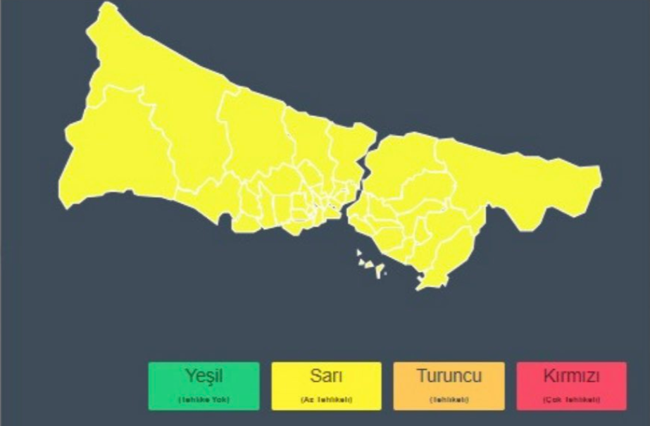Valilikten İstanbul için fırtına uyarısı! Rüzgârın hızı 80 kilometreyi bulacak… - Resim : 1