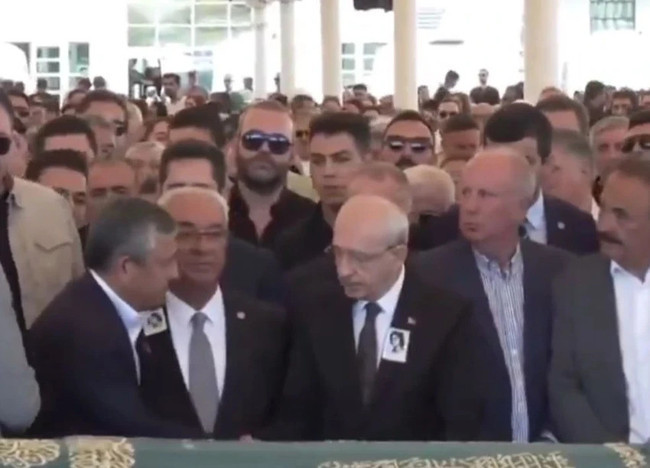 Deniz Baykal'ın eşi Olcay Baykal'a veda! Kılıçdaroğlu ile Özel cenazede buluştu - Resim : 3