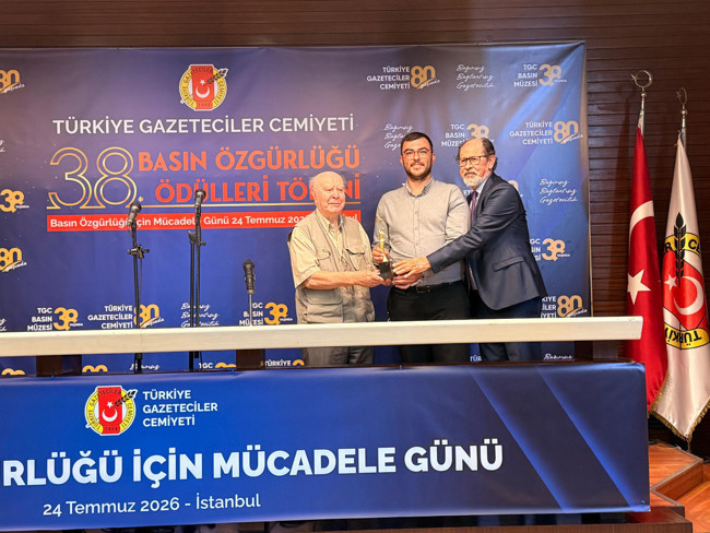 TGC Basın Özgürlüğü Ödülleri sahiplerini buldu - Resim : 1