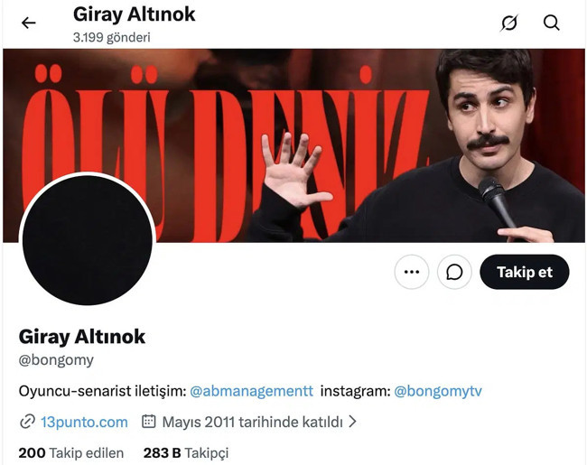 Giray Altınok'tan Deniz Göktaş hamlesi: Fotoğrafını değiştirdi - Resim : 1