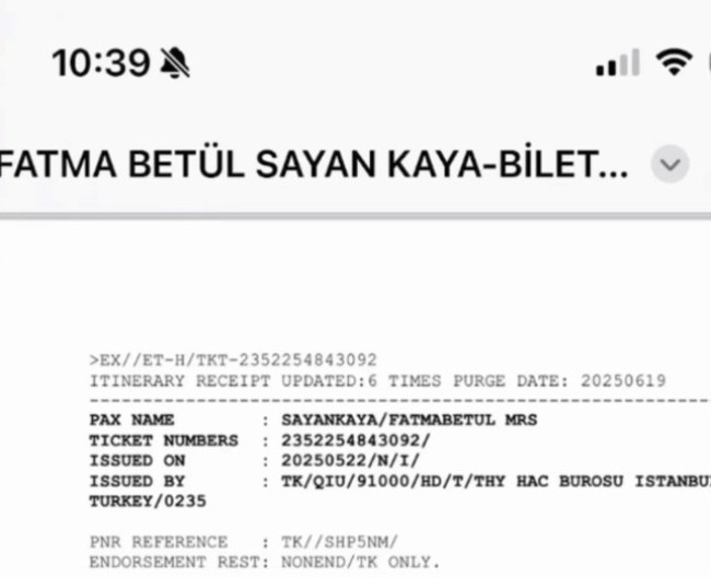 Fatma Betül Sayan Kaya’dan özel jet yanıtı - Resim : 1
