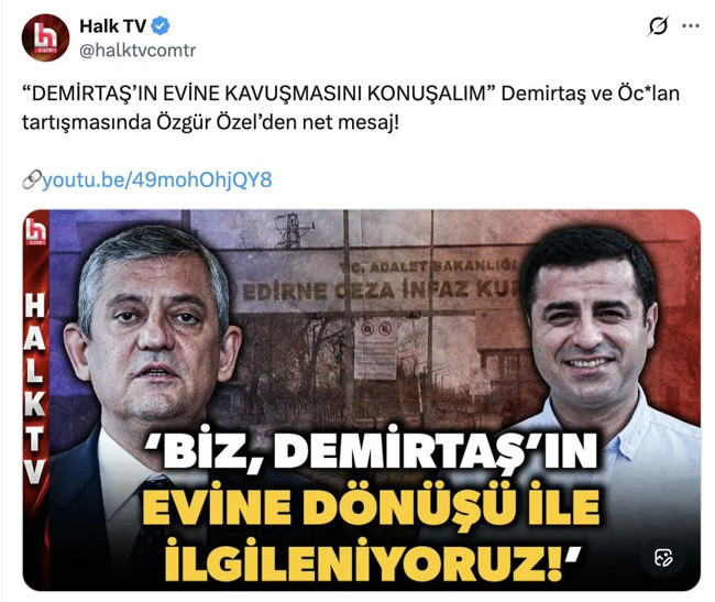 Halk TV sansürledi, DEM Parti'den tepki geldi! ‘Bu gazetecilik değil tetikçilik…’ - Resim : 1