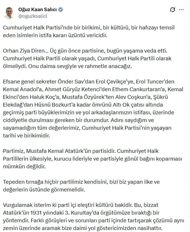 Önder Sav’dan Haluk Koç’a… CHP’deki kopuş kurultay çağrısı getirdi - Resim : 1