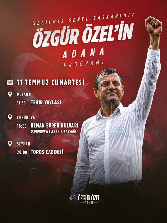 Özgür Özel'in sahaya ineceği sıradaki kent belli oldu! - Resim : 1