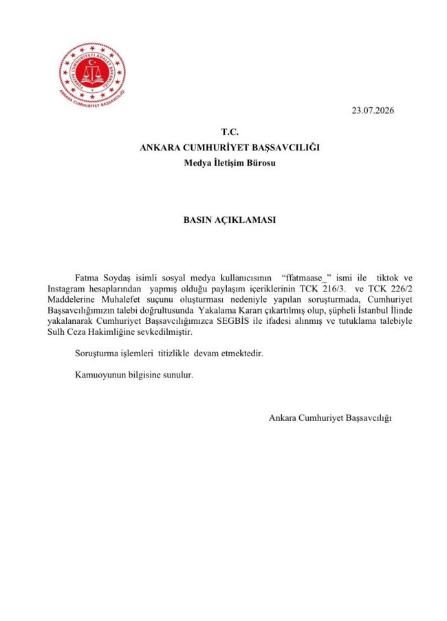 Fatma Soydaş “Çıplak ayak” paylaşımına açıklama yaptı! 'Müstehcen içerik paylaşmadım' - Resim : 1