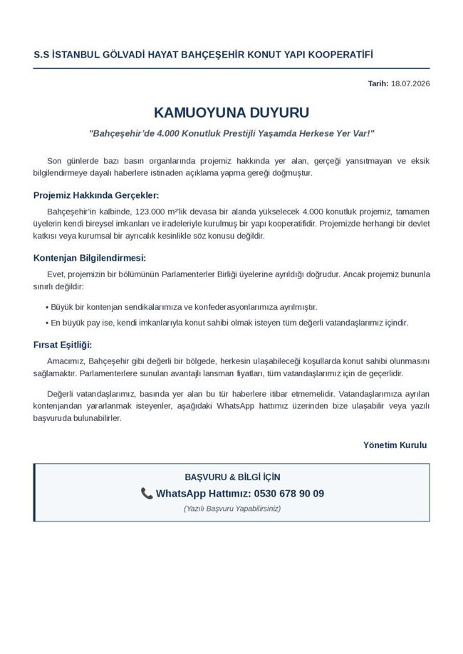 Milletvekilleri uygun fiyatla daire sahibi olacaklar! Kooperatif kurdular… - Resim : 2