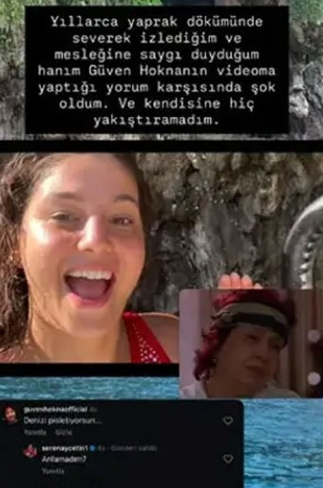 Survivor Seren Ay Çetin, Güven Hokna'yı ifşa etti! 'Size yakıştıramadım' - Resim : 1