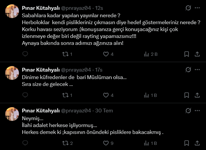 Rasim Ozan Kütahyalı’nın eşinden Cem Küçük imalı çıkış: “Sıra size de gelecek” - Resim : 1