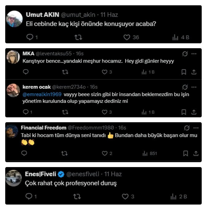 Fon krizi patladı, eski görüntüler ortaya çıktı: Emre Tezmen konuştu, Emre Alkin ‘Büyük alkış’ dedi - Resim : 1