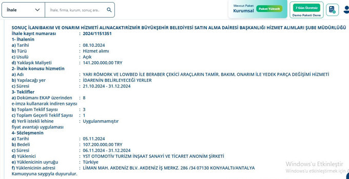 Her şey bu ihale ile başladı! Cemil Tugay rekabete bile izin vermemiş! - Resim : 6