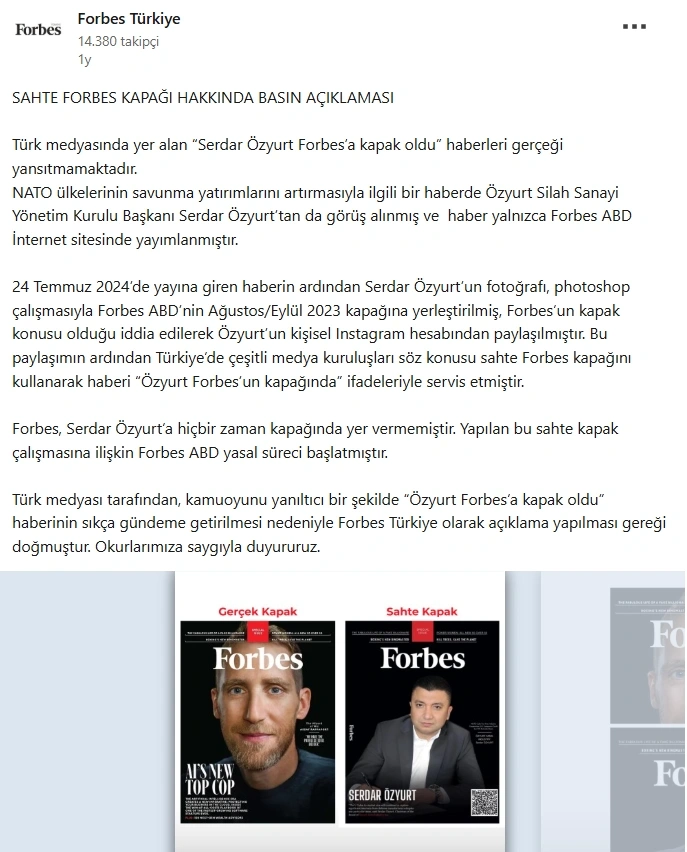 Sahte Forbes kapağının arkasından Tahir Sarıkaya çıktı! Ahmet Hakan’a kim servis etti? - Resim : 6