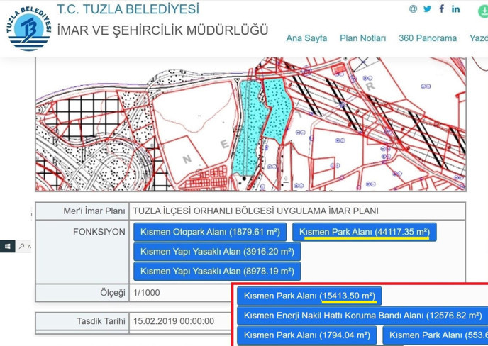 Tuzla&rsquo;da rantın uydu fotoğrafı: Park alanından 153 l&uuml;ks villa &ccedil;ıktı - Resim : 2