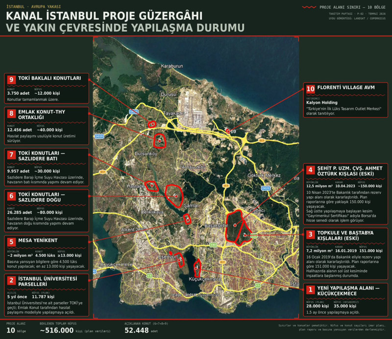 İstanbul’un 40’ıncı ilçesi mi geliyor: 80 milyarlık ihale, 100 bin konut - Resim : 5