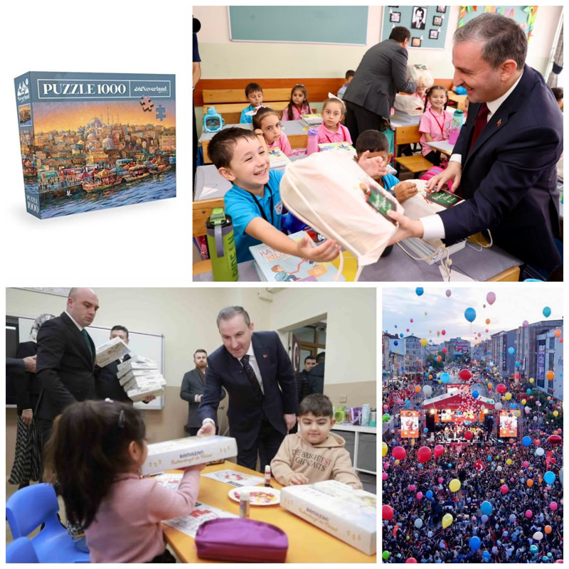 Puzzle yap, balon şişir hayatta kal! Festival coşkusuyla depreme hazırlık! - Resim : 4