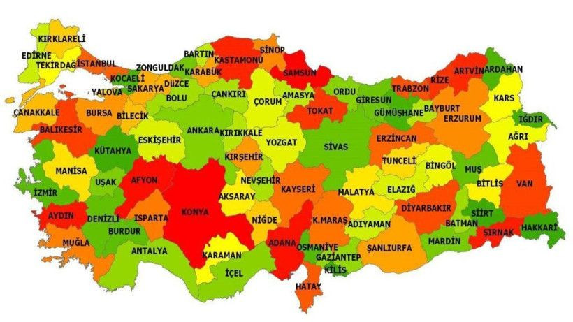 Türkiye’de 5 şehir yer değiştirdi! Harita yeniden şekillendi! - Sayfa 1