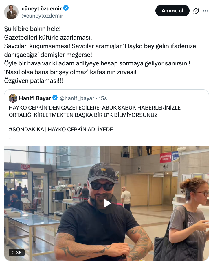 Hayko Cepkin ve Cüneyt Özdemir'in 'Ahbap' kavgası! Sert ifadelerle eleştirdi… - Sayfa 4