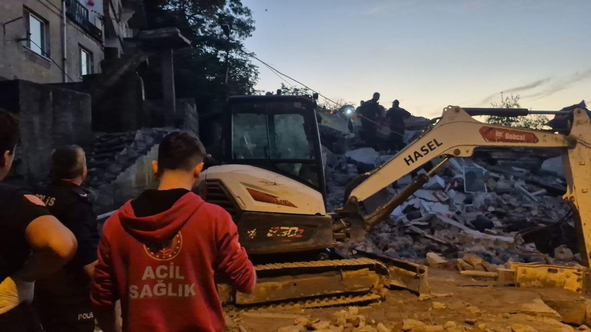 Zonguldak'ta 3 katlı bina çöktü! Enkaz altında kalan 1 kişi hayatını kaybetti - Sayfa 3